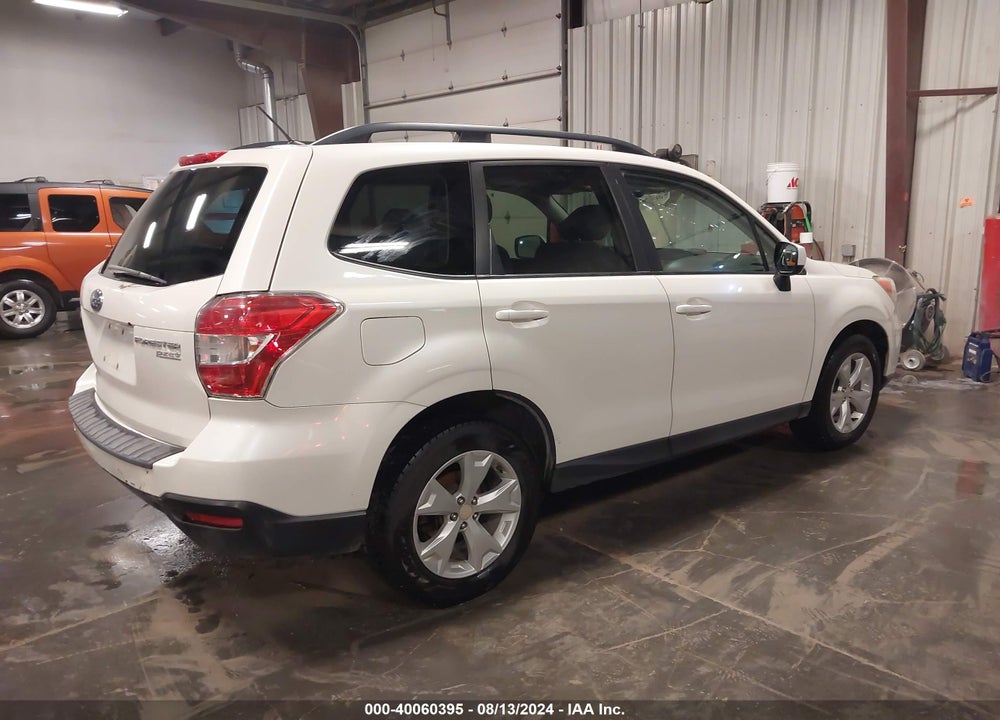 2015 SUBARU FORESTER 2.5I PREMIUM VIN: JF2SJADC2FH481865