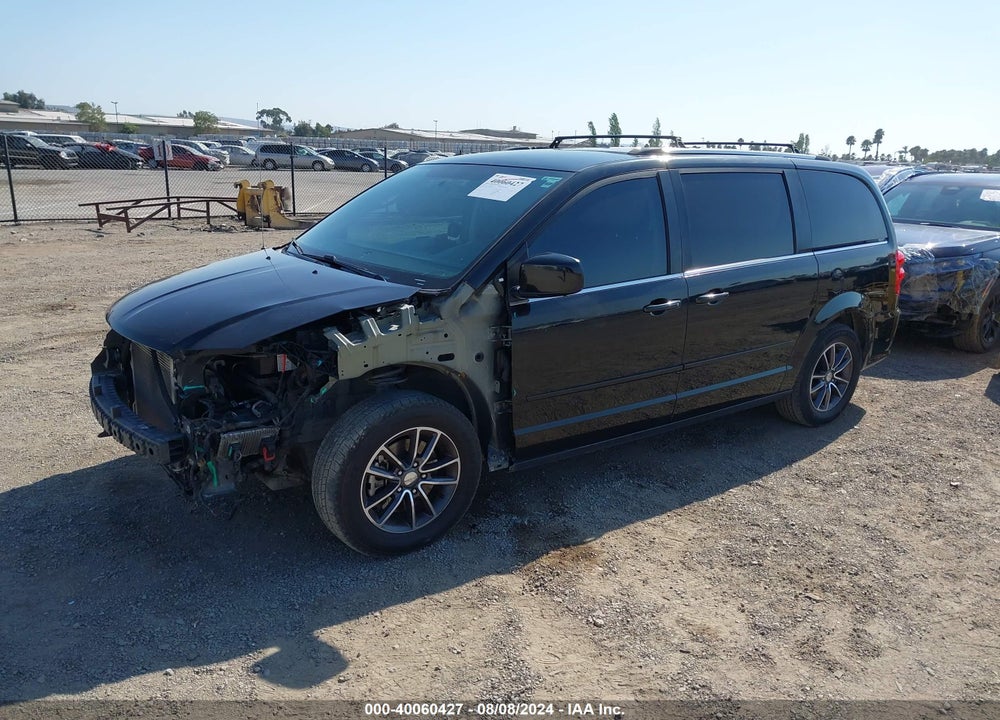 2017 DODGE GRAND CARAVAN SXT VIN: 2C4RDGCG0HR828368