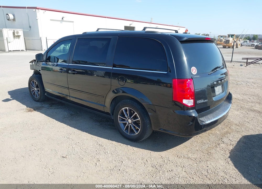 2017 DODGE GRAND CARAVAN SXT VIN: 2C4RDGCG0HR828368