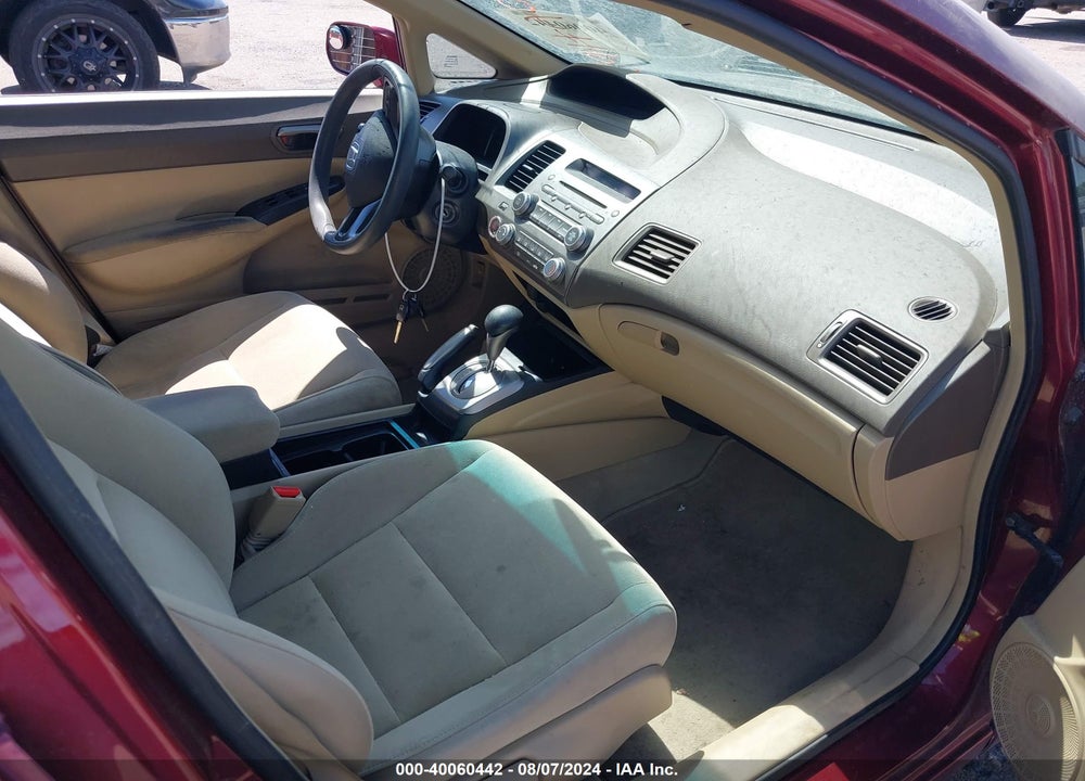 2008 HONDA CIVIC LX VIN: 1HGFA16568L093148
