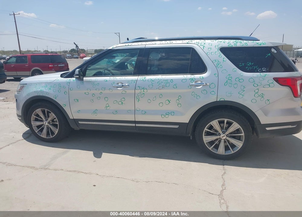 2018 FORD EXPLORER LIMITED VIN: 1FM5K7F8XJGA37986