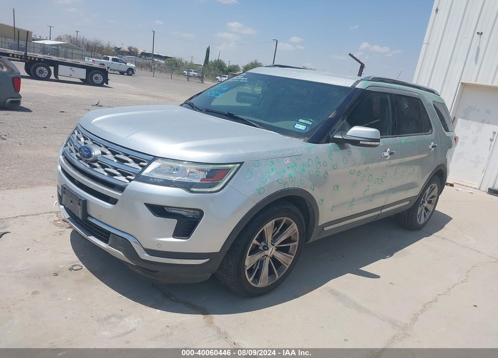 2018 FORD EXPLORER LIMITED VIN: 1FM5K7F8XJGA37986