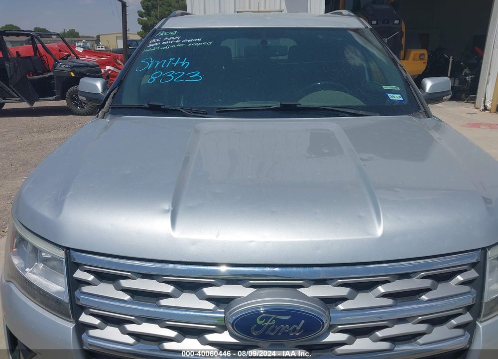 2018 FORD EXPLORER LIMITED VIN: 1FM5K7F8XJGA37986