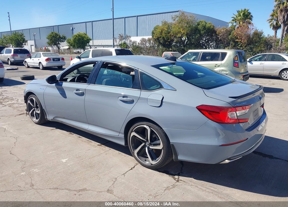 2022 HONDA ACCORD HYBRID SPORT VIN: 1HGCV3F29NA045935
