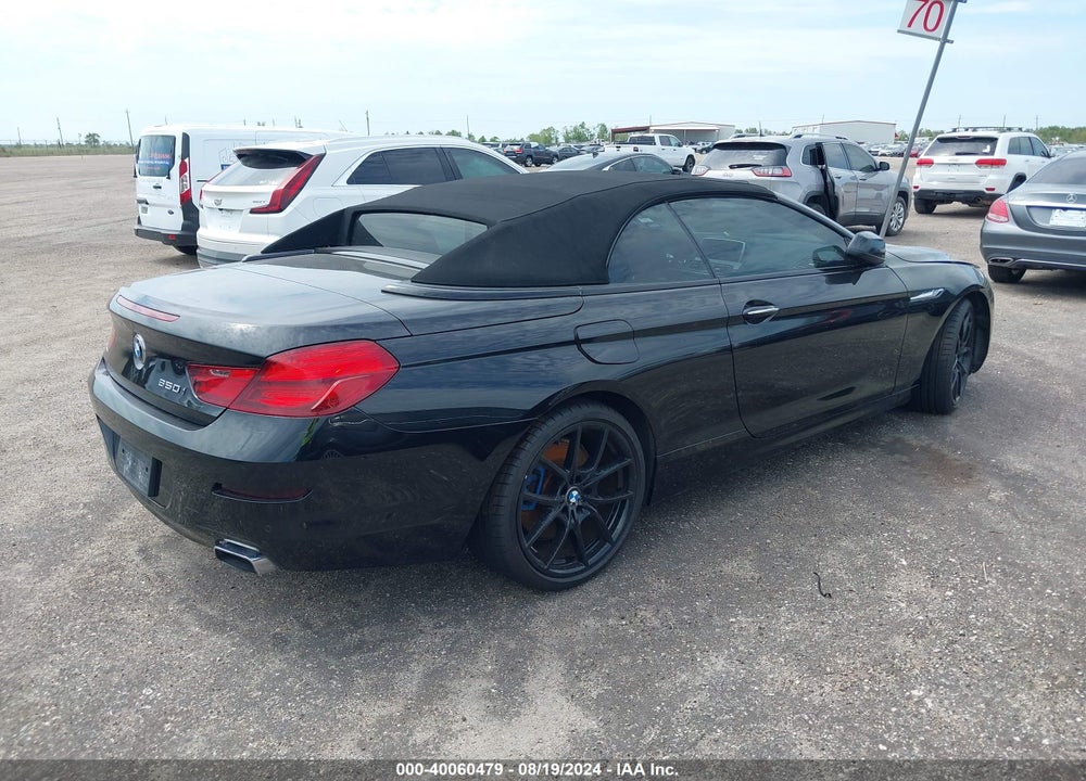 2013 BMW 650I VIN: WBAYP9C50DDW21311