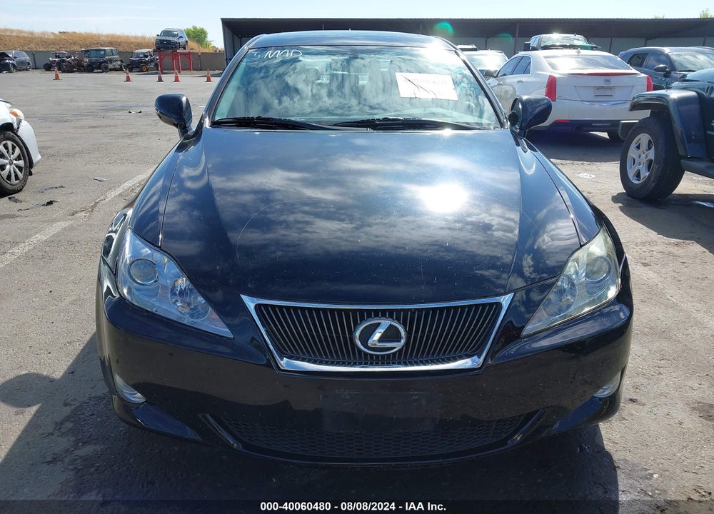 2008 LEXUS IS 250 VIN: JTHBK262385056468