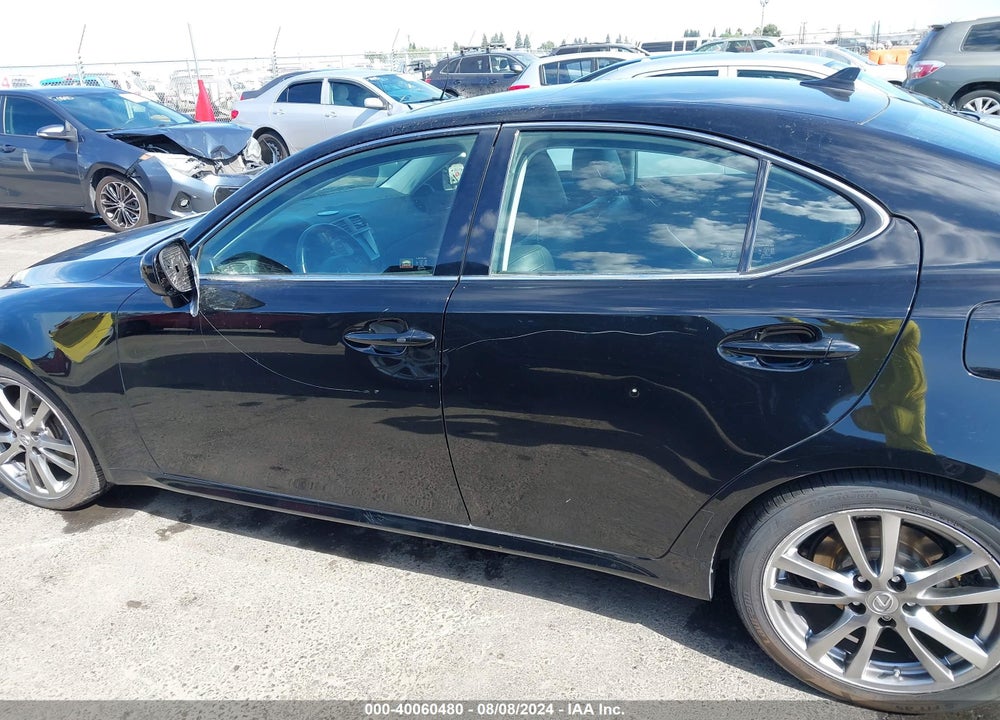 2008 LEXUS IS 250 VIN: JTHBK262385056468