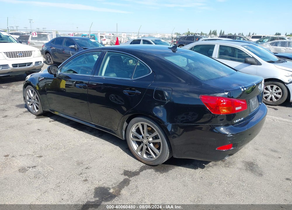 2008 LEXUS IS 250 VIN: JTHBK262385056468