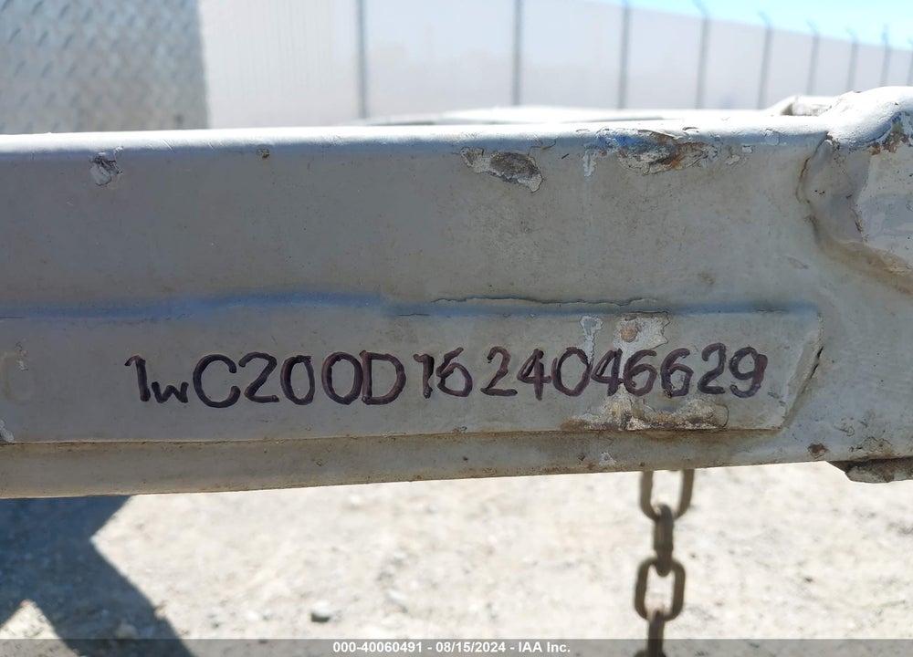 2002 WELLS CARGO --- VIN: 1WC200D1624046629