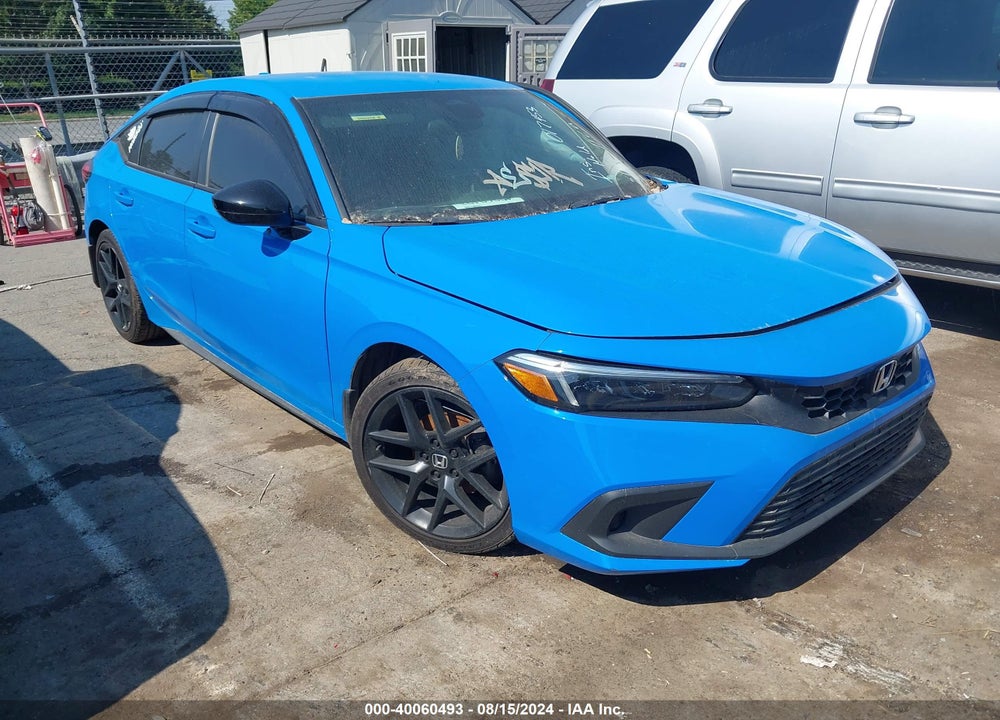 2022 HONDA CIVIC SPORT VIN: 19XFL2H82NE017453