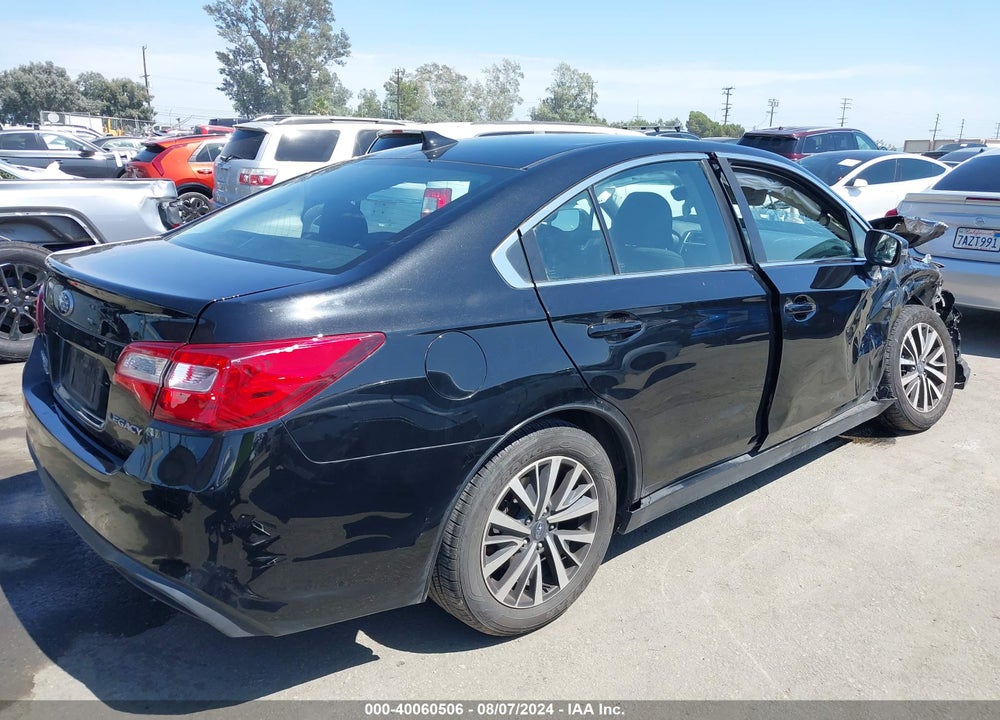 2019 SUBARU LEGACY 2.5I PREMIUM VIN: 4S3BNAF65K3021309