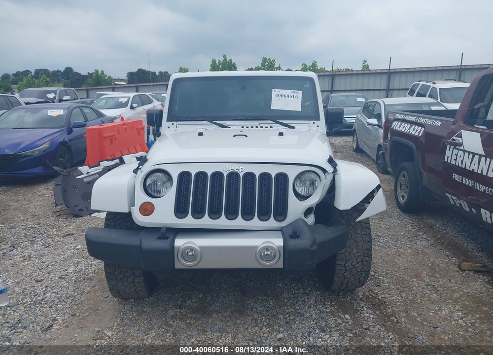 2012 JEEP WRANGLER UNLIMITED SAHARA VIN: 1C4HJWEG5CL104642