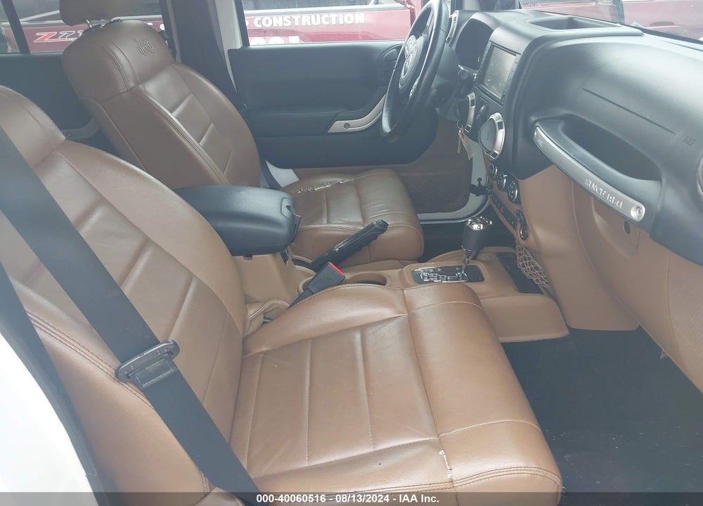 2012 JEEP WRANGLER UNLIMITED SAHARA VIN: 1C4HJWEG5CL104642