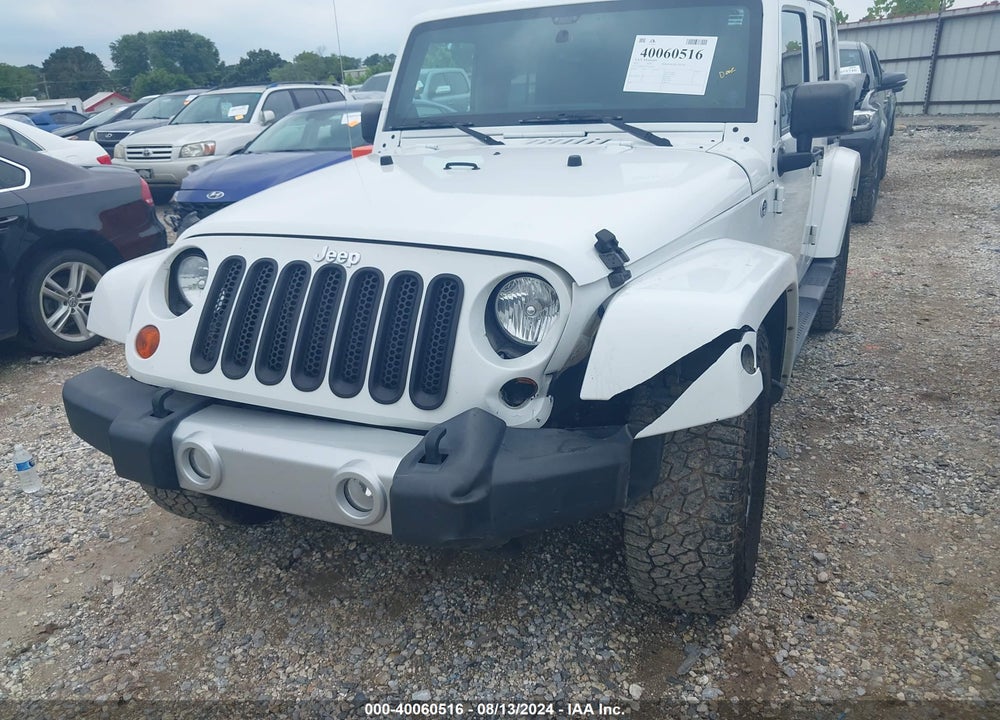 2012 JEEP WRANGLER UNLIMITED SAHARA VIN: 1C4HJWEG5CL104642