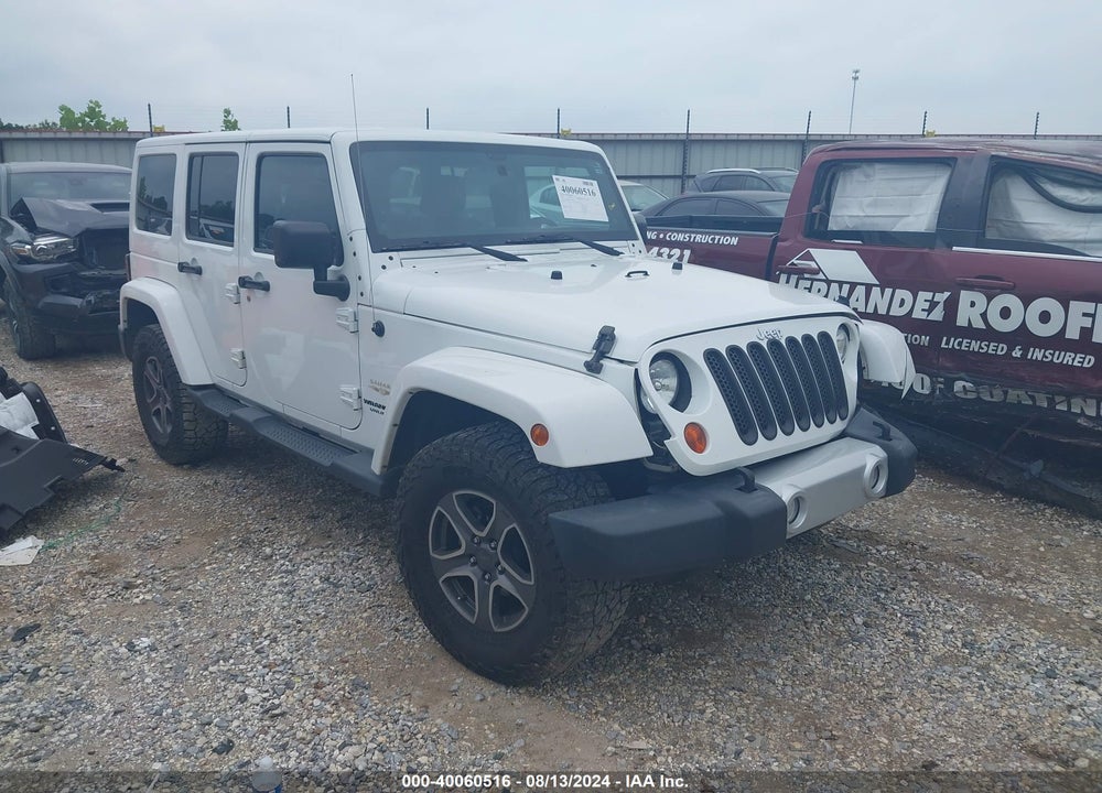 2012 JEEP WRANGLER UNLIMITED SAHARA VIN: 1C4HJWEG5CL104642