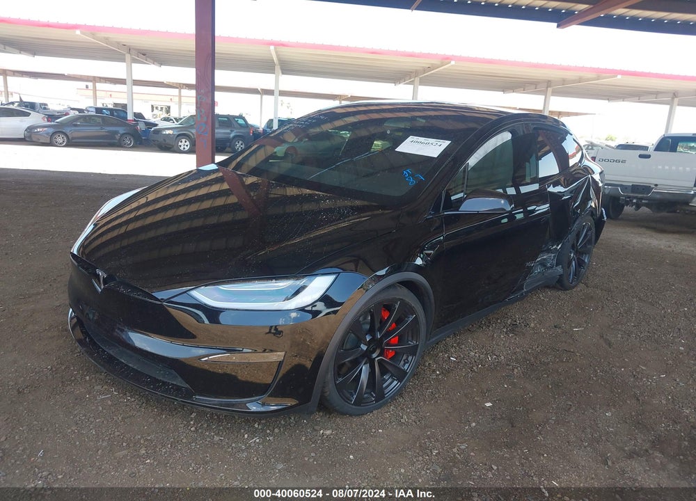 2023 TESLA MODEL X PLAID TRI MOTOR ALL-WHEEL DRIVE VIN: 7SAXCBE67PF387093