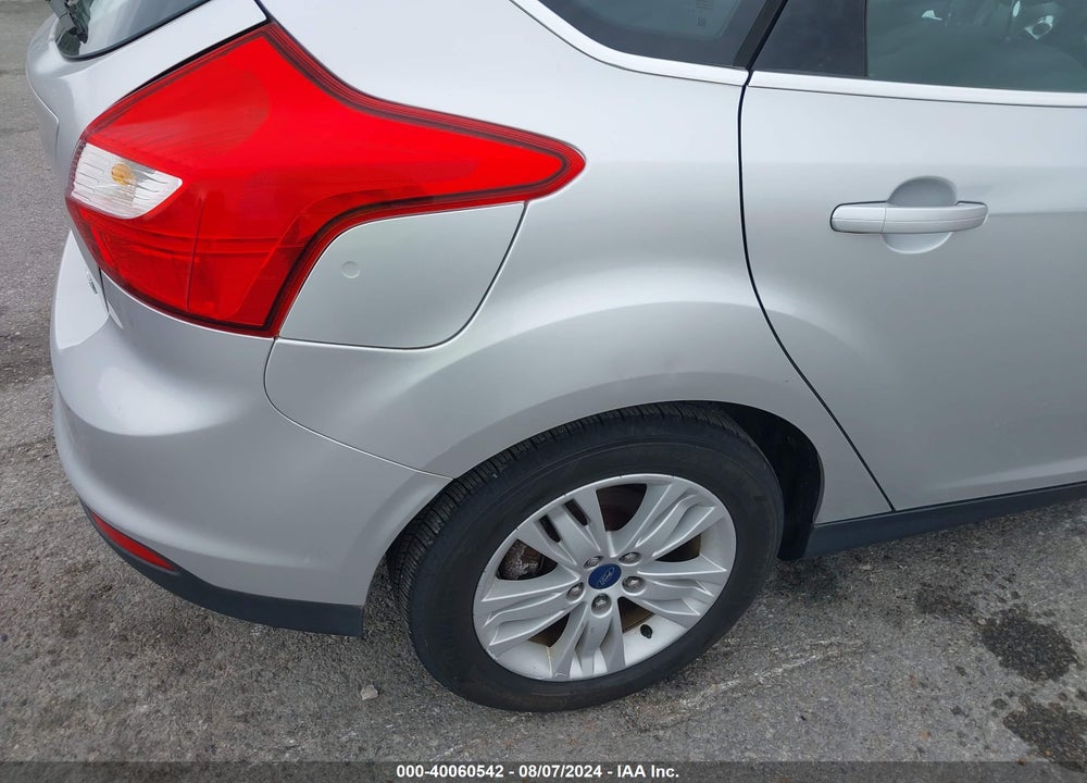 2012 FORD FOCUS SEL VIN: 1FAHP3M28CL316475