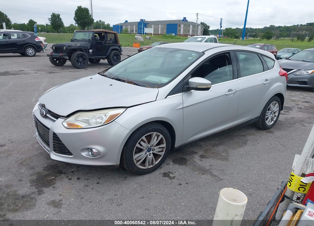 2012 FORD FOCUS SEL VIN: 1FAHP3M28CL316475