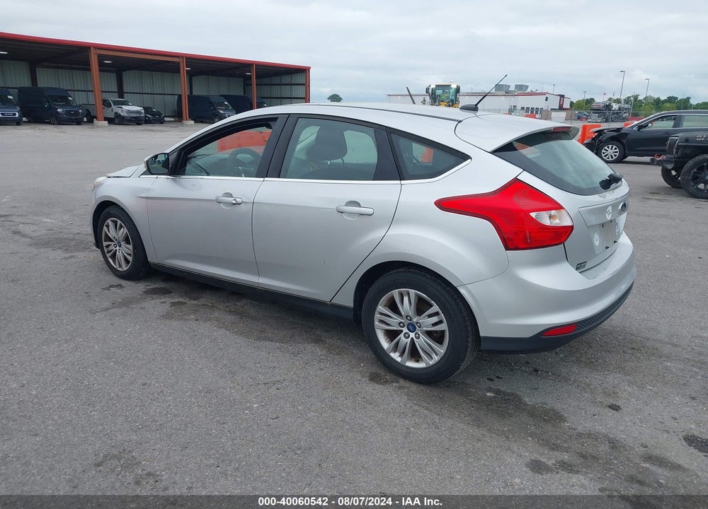 2012 FORD FOCUS SEL VIN: 1FAHP3M28CL316475
