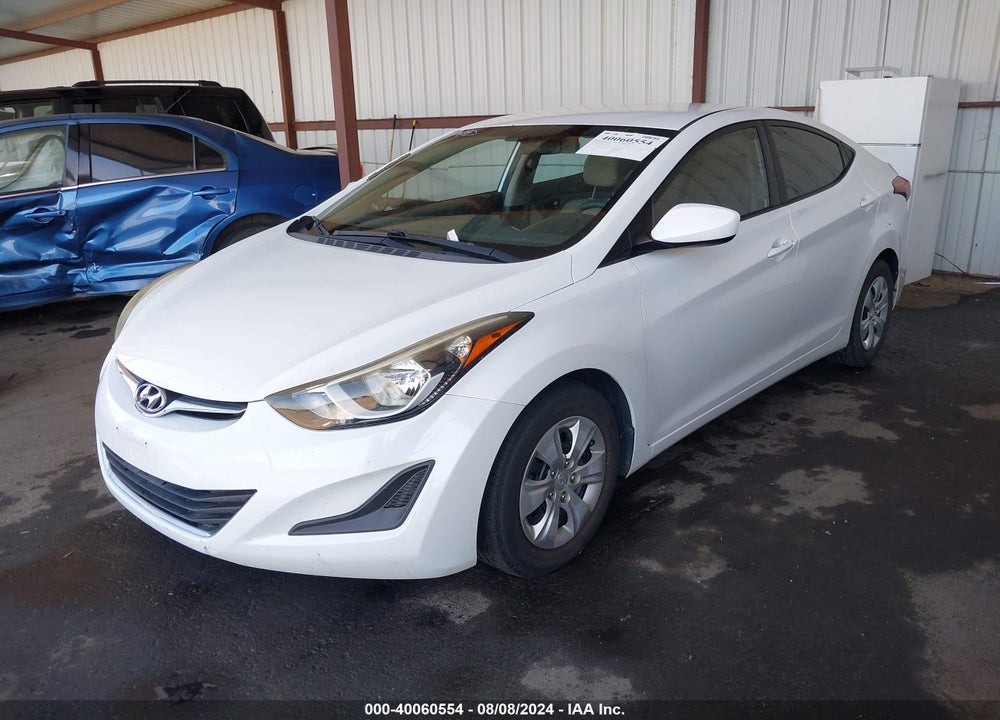 2016 HYUNDAI ELANTRA SE VIN: 5NPDH4AE0GH753472