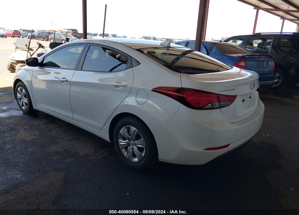 2016 HYUNDAI ELANTRA SE VIN: 5NPDH4AE0GH753472