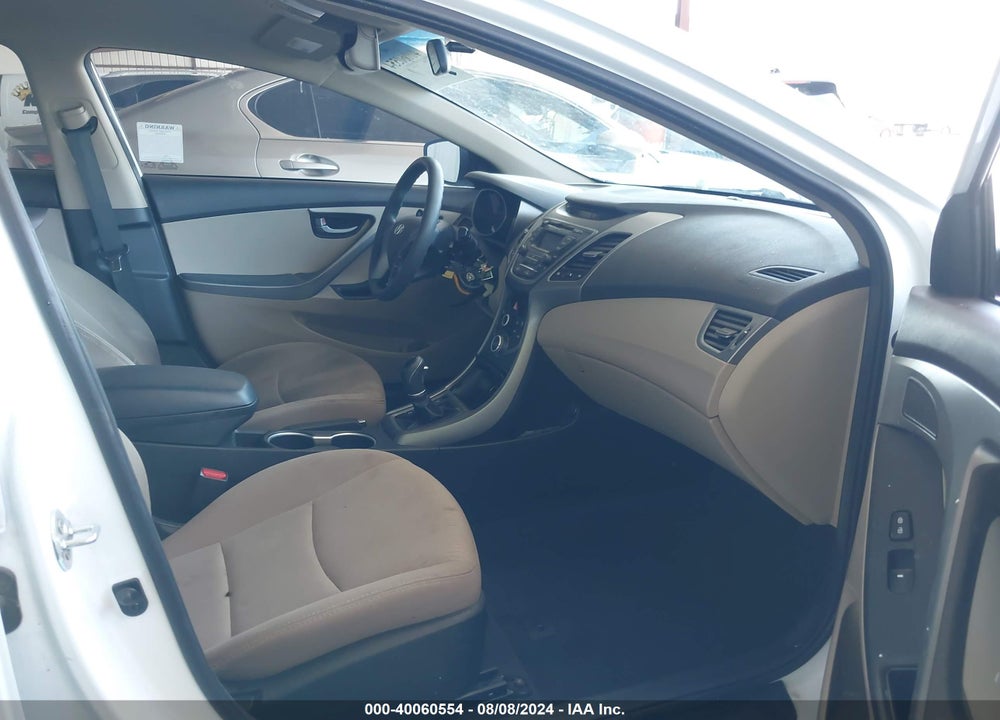2016 HYUNDAI ELANTRA SE VIN: 5NPDH4AE0GH753472