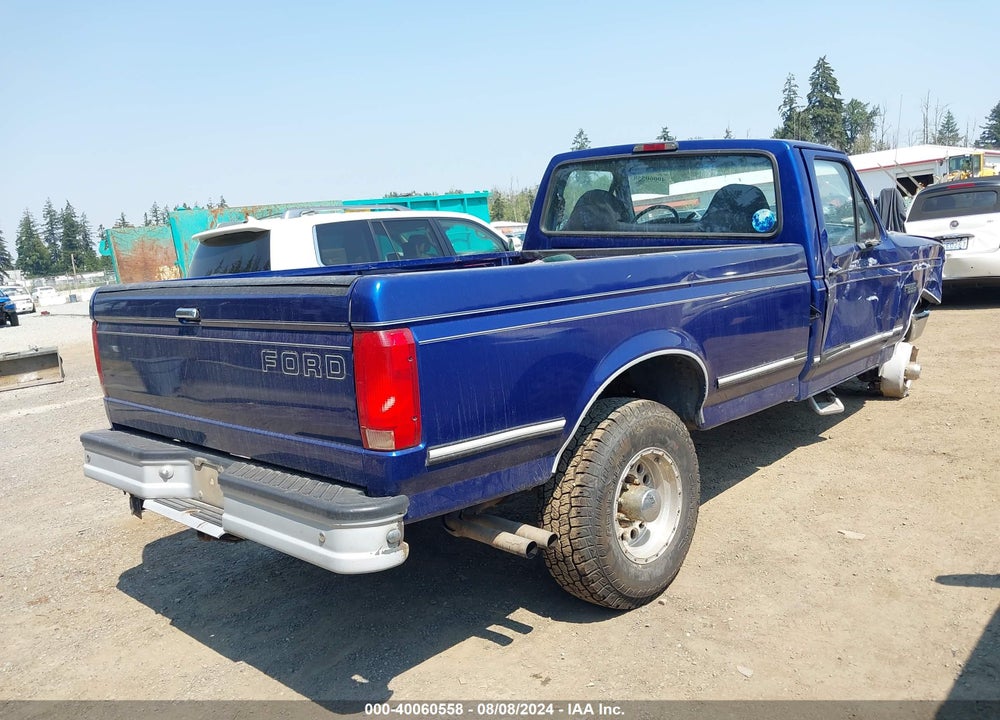 1997 FORD F-250 XL VIN: 1FTHF26G0VEA95610