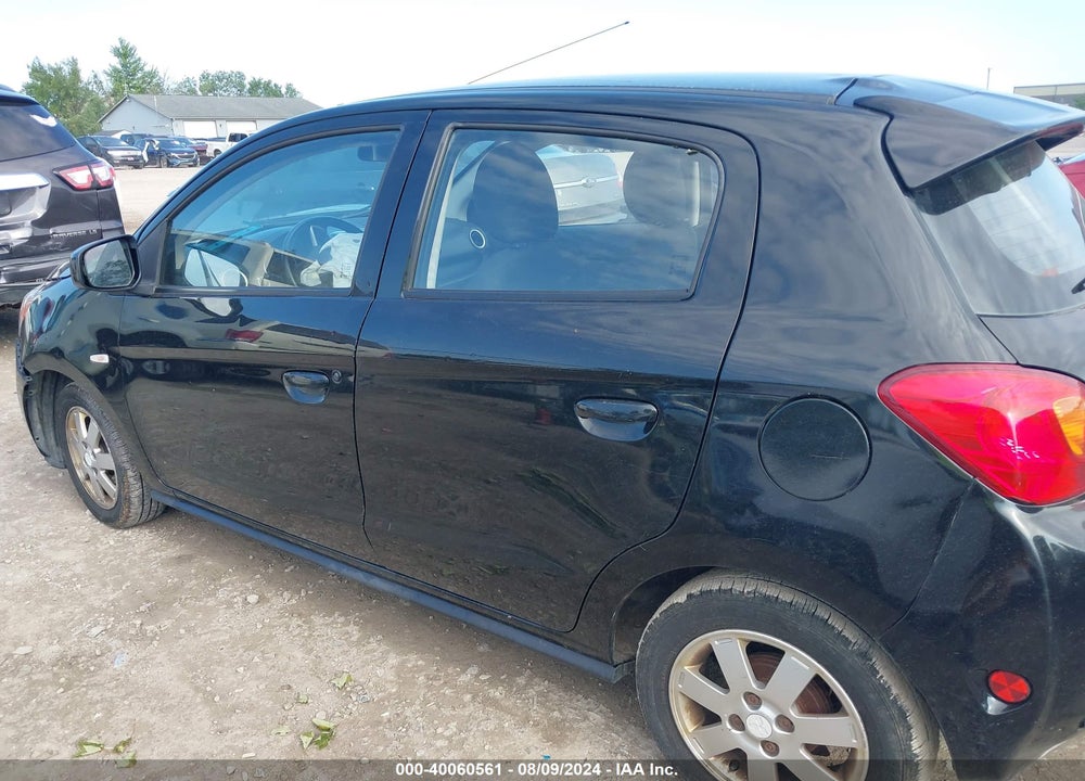 2014 MITSUBISHI MIRAGE ES VIN: ML32A4HJ7EH004147