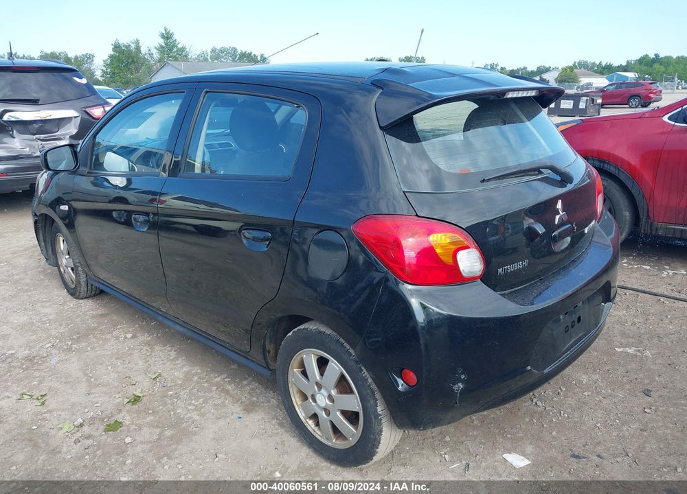 2014 MITSUBISHI MIRAGE ES VIN: ML32A4HJ7EH004147