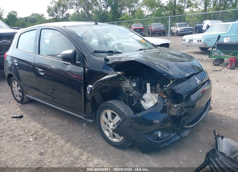 2014 MITSUBISHI MIRAGE ES VIN: ML32A4HJ7EH004147
