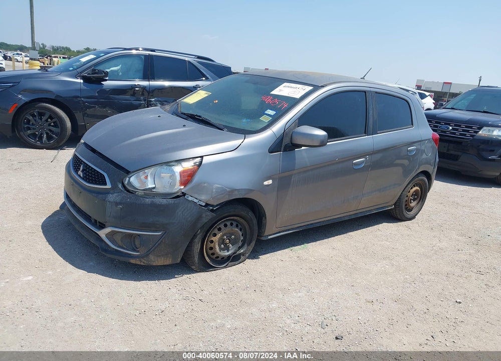 2018 MITSUBISHI MIRAGE ES VIN: ML32A3HJ6JH001700