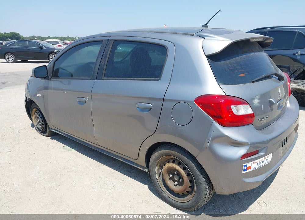 2018 MITSUBISHI MIRAGE ES VIN: ML32A3HJ6JH001700