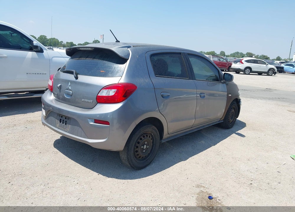 2018 MITSUBISHI MIRAGE ES VIN: ML32A3HJ6JH001700