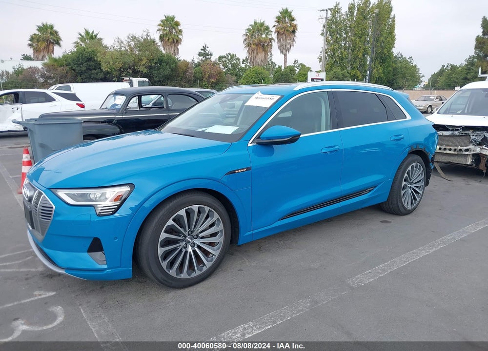 2019 AUDI E-TRON PREMIUM PLUS VIN: WA1VABGE6KB012767