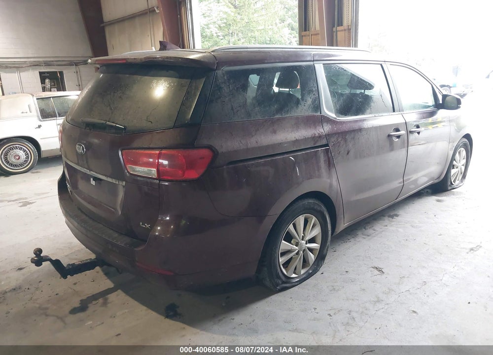 2016 KIA SEDONA LX VIN: KNDMB5C11G6112049