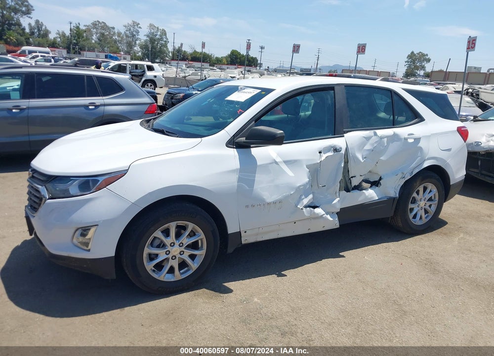 2021 CHEVROLET EQUINOX FWD LS VIN: 3GNAXHEV1MS177925