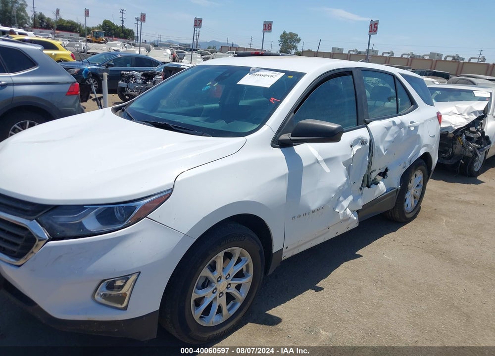2021 CHEVROLET EQUINOX FWD LS VIN: 3GNAXHEV1MS177925