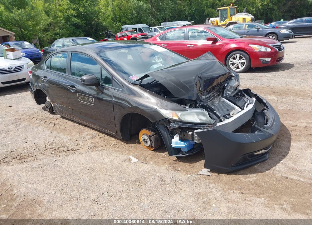 2013 HONDA CIVIC LX VIN: 19XFB2F56DE031222