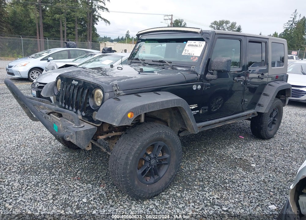 2010 JEEP WRANGLER UNLIMITED SAHARA VIN: 1J4BA5H12AL143817