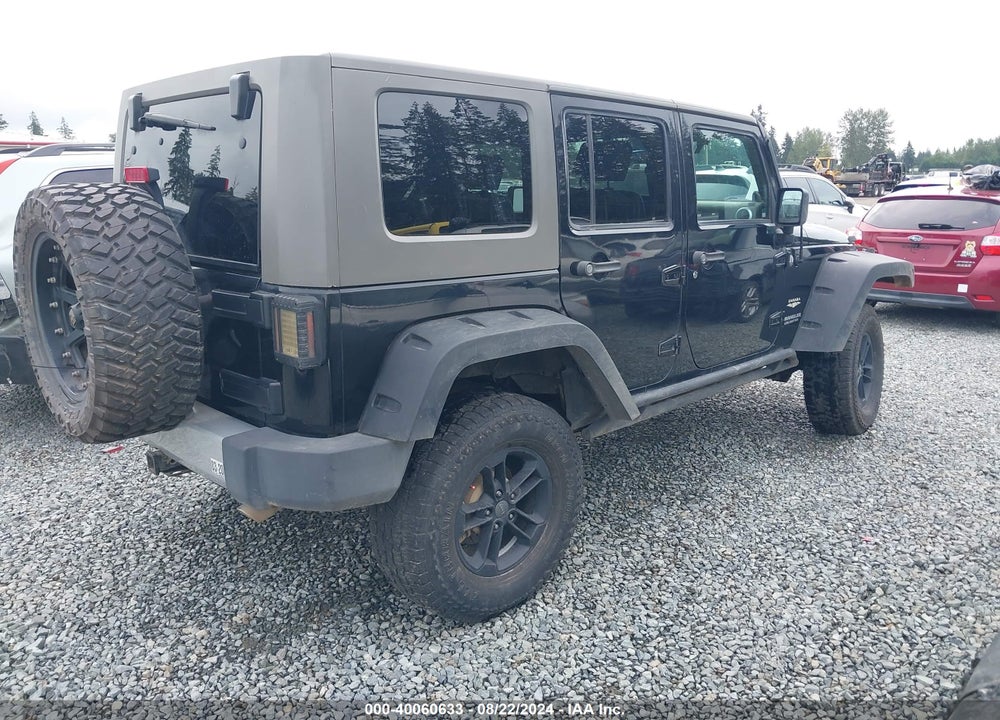 2010 JEEP WRANGLER UNLIMITED SAHARA VIN: 1J4BA5H12AL143817