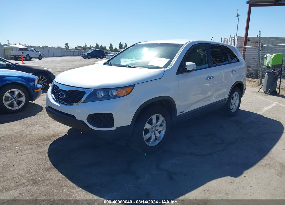 2012 KIA SORENTO LX VIN: 5XYKTDA64CG291935