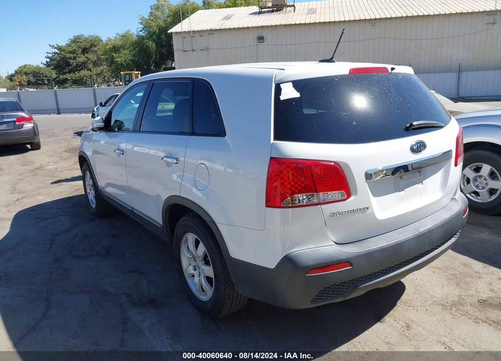 2012 KIA SORENTO LX VIN: 5XYKTDA64CG291935