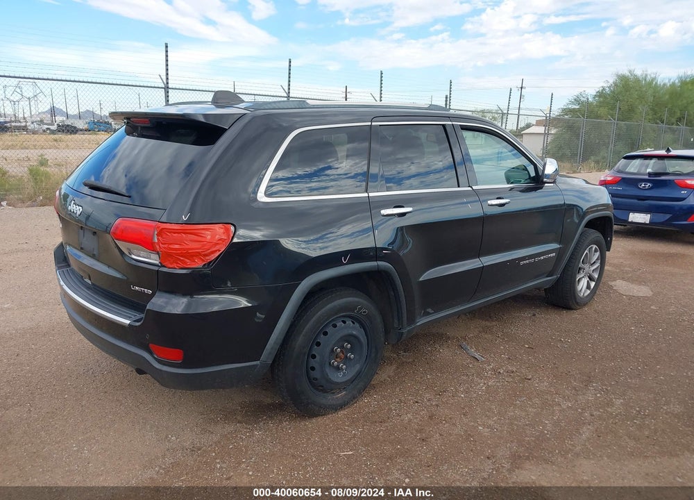 2014 JEEP GRAND CHEROKEE LIMITED VIN: 1C4RJEBG1EC519415