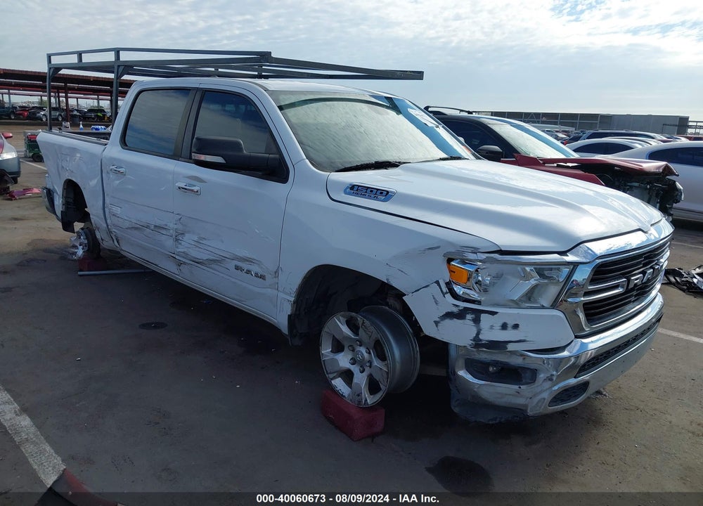 2020 RAM 1500 BIG HORN 4X2 5'7 BOX VIN: 1C6RREFT8LN209674