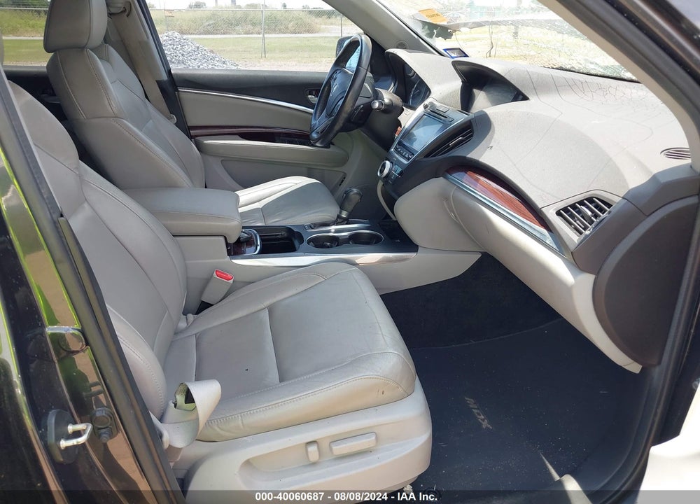 2014 ACURA MDX TECHNOLOGY PACKAGE VIN: 5FRYD3H49EB009349
