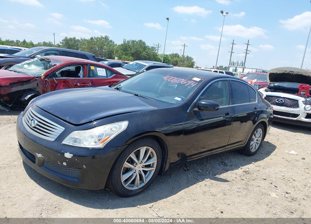 2007 INFINITI G35 JOURNEY VIN: JNKBV61E07M711786