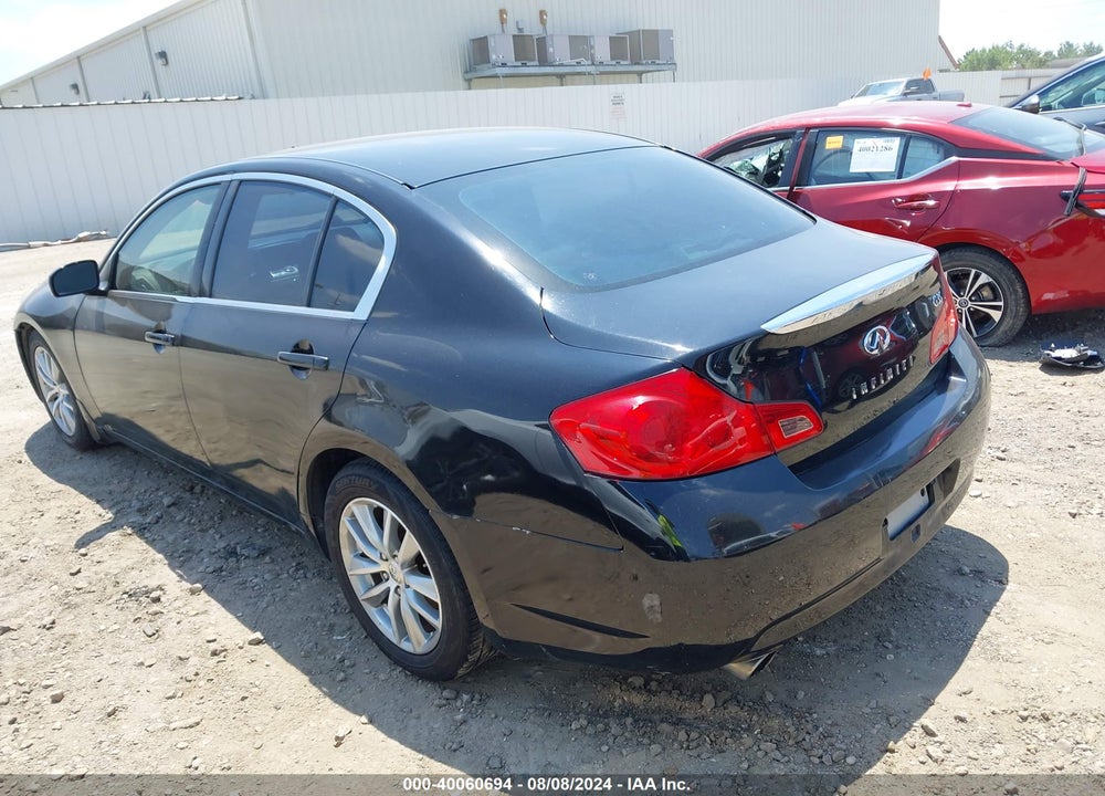 2007 INFINITI G35 JOURNEY VIN: JNKBV61E07M711786