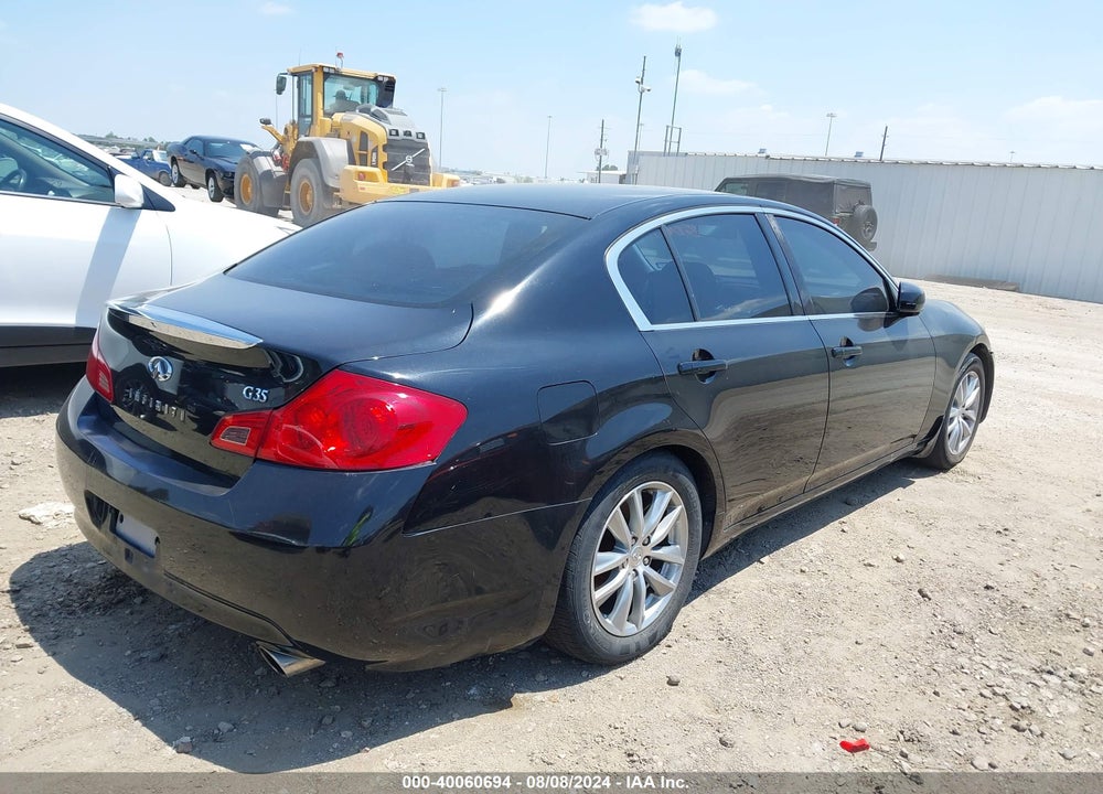 2007 INFINITI G35 JOURNEY VIN: JNKBV61E07M711786
