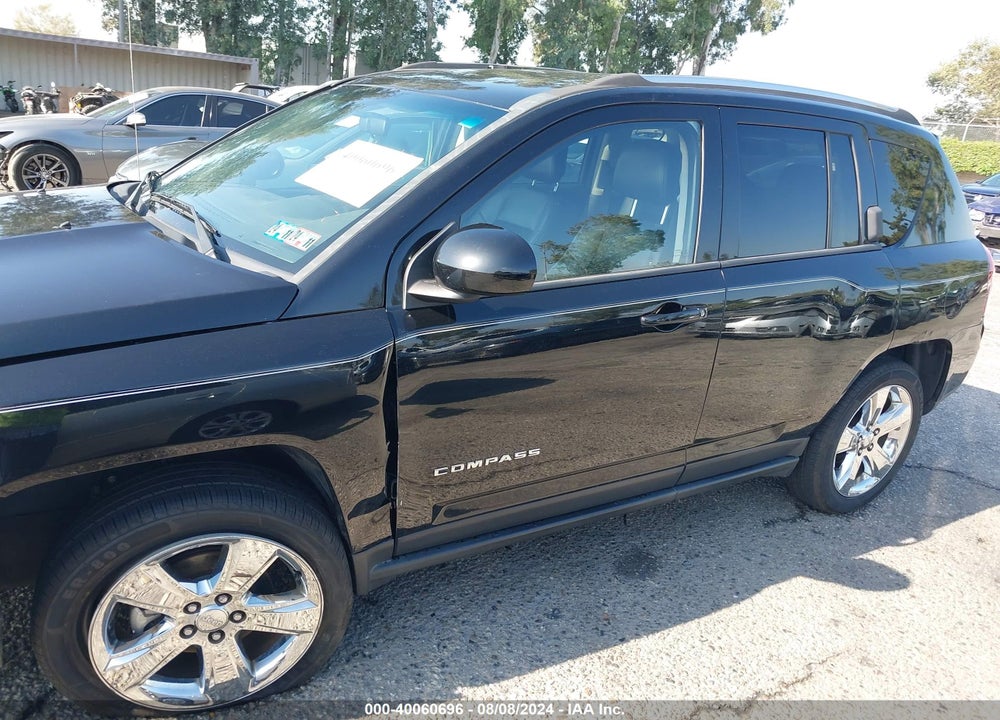 2014 JEEP COMPASS LATITUDE VIN: 1C4NJDEB8ED620308