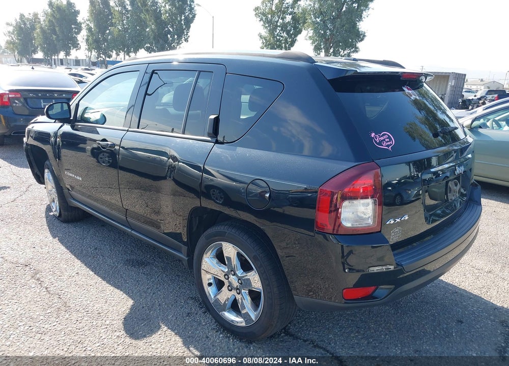 2014 JEEP COMPASS LATITUDE VIN: 1C4NJDEB8ED620308